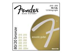 FENDER 70 -12L struny pro 12 strunnou kytaru